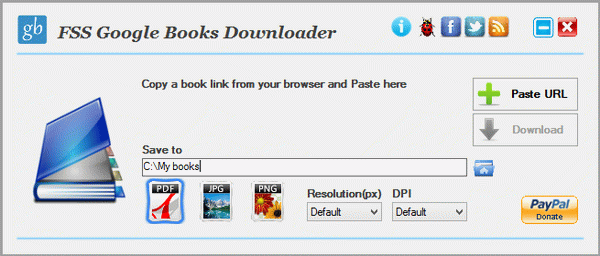 FSS Google Books Downloader